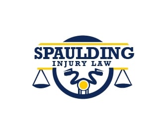 Spaulding Injury Law logo design by art-design