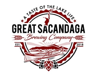 Great Sacandaga Brewing Company logo design by MAXR