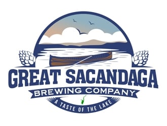 Great Sacandaga Brewing Company logo design by DreamLogoDesign