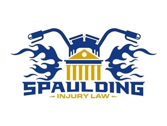 Spaulding Injury Law logo design by DreamLogoDesign