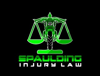 Spaulding Injury Law logo design by samuraiXcreations