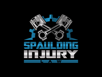 Spaulding Injury Law logo design by pencilhand