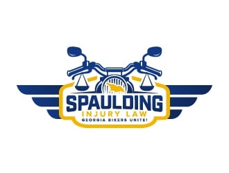 Spaulding Injury Law logo design by jaize