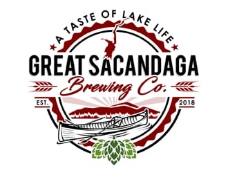 Great Sacandaga Brewing Company logo design by MAXR