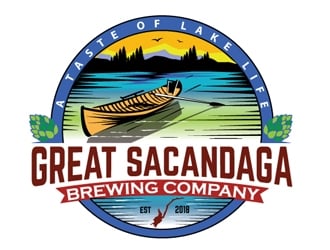 Great Sacandaga Brewing Company logo design by logopond