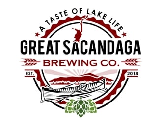 Great Sacandaga Brewing Company logo design by MAXR