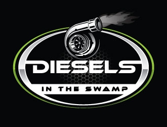 Diesels In The Swamp logo design by REDCROW
