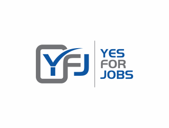 YES FOR JOBS logo design by agus