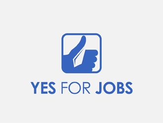 YES FOR JOBS logo design by neonlamp