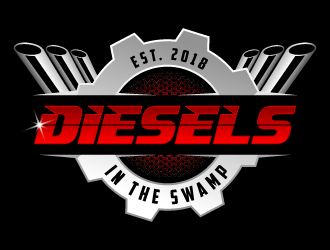 Diesels In The Swamp logo design by torresace