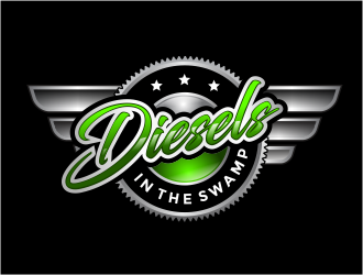 Diesels In The Swamp logo design by Girly