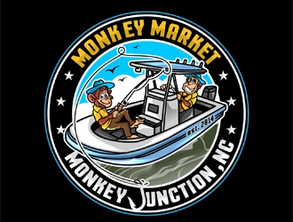 Monkey Market Logo Design - 48hourslogo