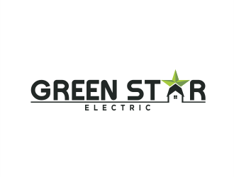 Green Star Electric logo design by evdesign