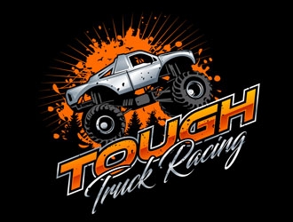 Tough Truck Racing logo design by DreamLogoDesign