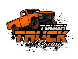 Tough Truck Racing logo design by DreamLogoDesign