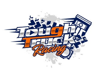 Tough Truck Racing logo design by DreamLogoDesign