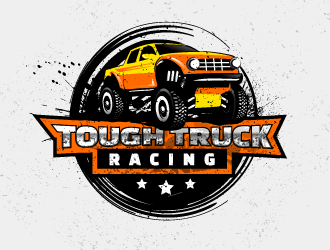 Tough Truck Racing logo design by schiena