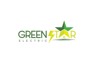 Green Star Electric logo design by Suvendu