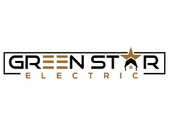 Green Star Electric logo design by Suvendu