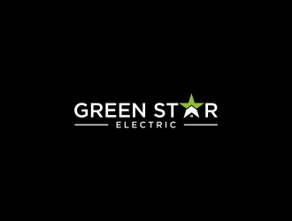 Green Star Electric logo design by L E V A R