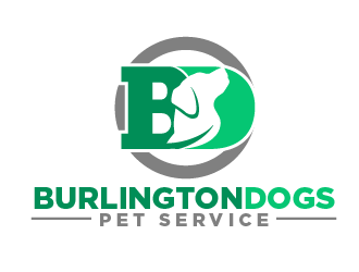 Burlington Dogs logo design by THOR_