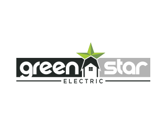 Green Star Electric logo design by evdesign