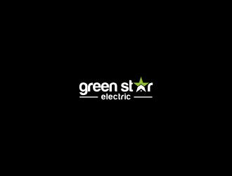 Green Star Electric logo design by L E V A R