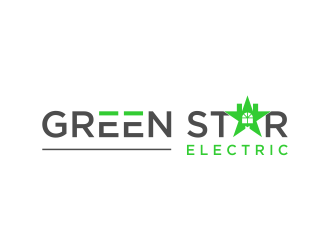 Green Star Electric logo design by cahyobragas