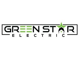 Green Star Electric logo design by Suvendu