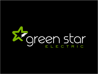 Green Star Electric logo design by FloVal