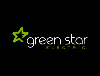 Green Star Electric logo design by FloVal