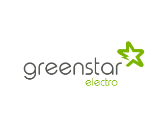 Green Star Electric logo design by FloVal