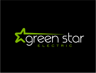 Green Star Electric logo design by FloVal