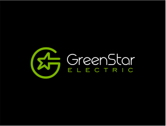 Green Star Electric logo design by FloVal