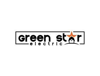 Green Star Electric logo design by done