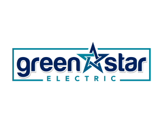 Green Star Electric logo design by ingepro