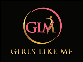 Girls Like Me logo design by up2date