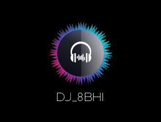 DJ_8bhi logo design by AnuragYadav