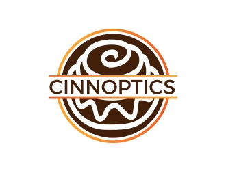 Cinnoptics logo design by MarkindDesign