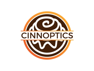 Cinnoptics logo design by MarkindDesign