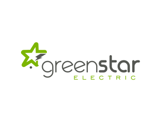 Green Star Electric logo design by FloVal