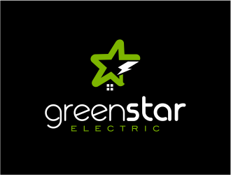 Green Star Electric logo design by FloVal