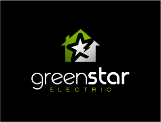 Green Star Electric logo design by FloVal