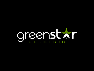 Green Star Electric logo design by FloVal