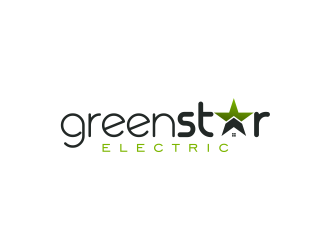 Green Star Electric logo design by FloVal