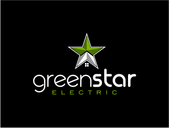 Green Star Electric logo design by FloVal