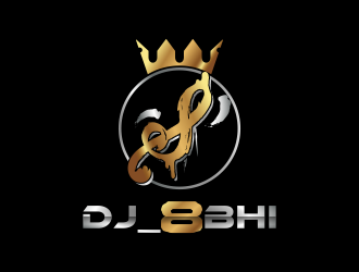 DJ_8bhi logo design by ROSHTEIN