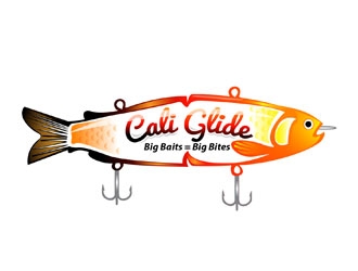 Cali Glide Big Baits = Big Bites Logo Design - 48hourslogo
