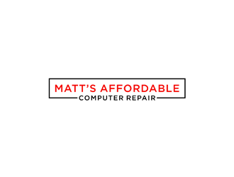 Matt’s Affordable Computer Repair logo design by johana