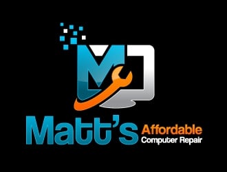 Matt’s Affordable Computer Repair logo design by kgcreative